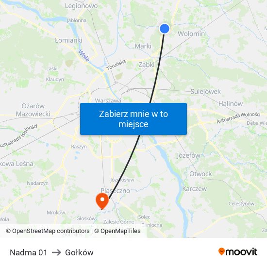 Nadma 01 to Gołków map