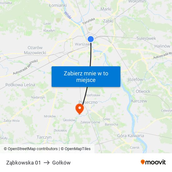 Ząbkowska 01 to Gołków map