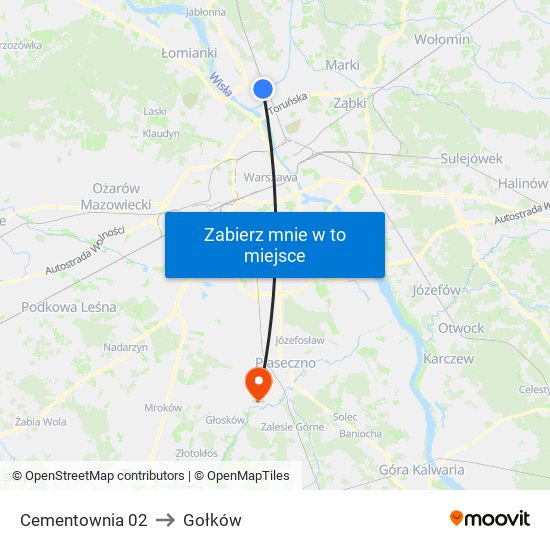 Cementownia 02 to Gołków map