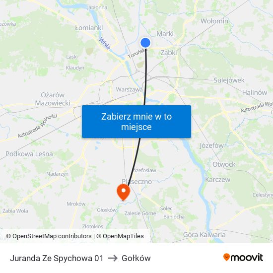 Juranda Ze Spychowa 01 to Gołków map