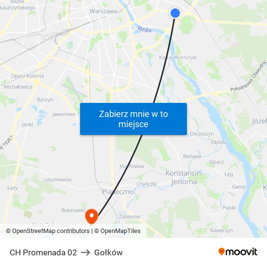 CH Promenada 02 to Gołków map