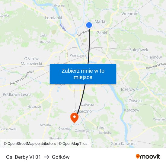 Os. Derby VI 01 to Gołków map