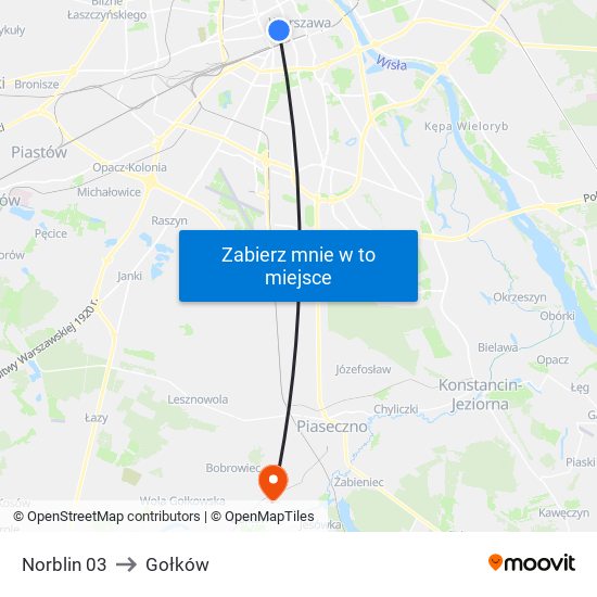 Norblin 03 to Gołków map