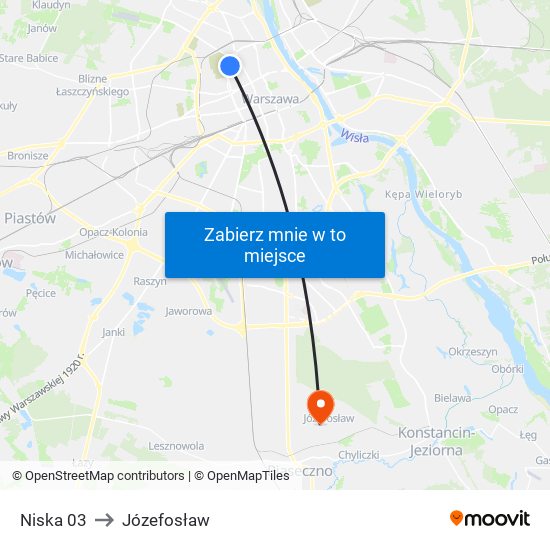 Niska 03 to Józefosław map