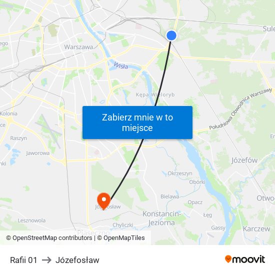 Rafii 01 to Józefosław map