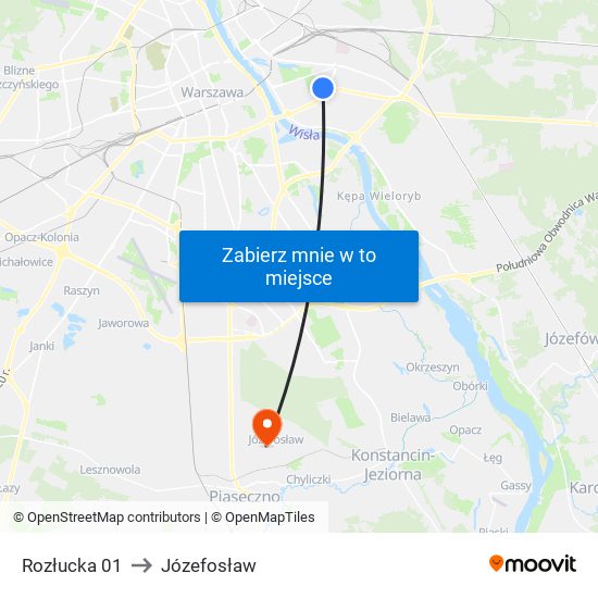 Rozłucka 01 to Józefosław map