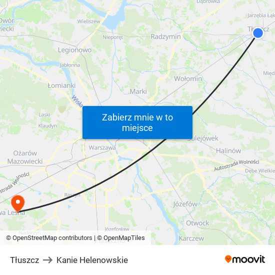 Tłuszcz to Kanie Helenowskie map