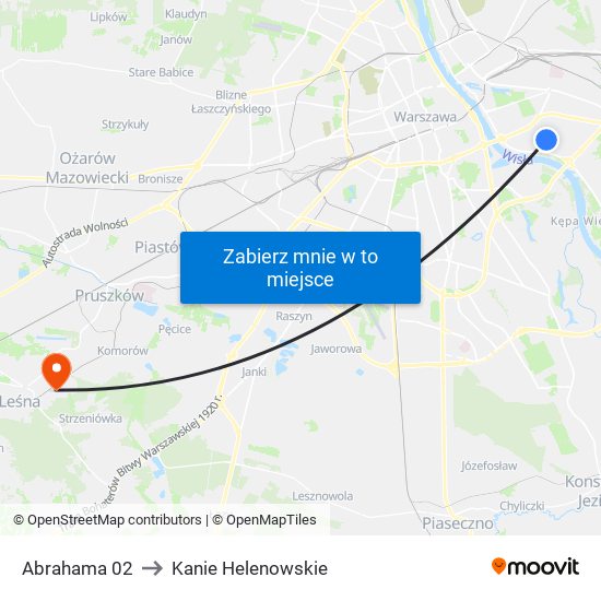 Abrahama 02 to Kanie Helenowskie map