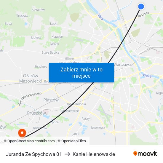 Juranda Ze Spychowa 01 to Kanie Helenowskie map