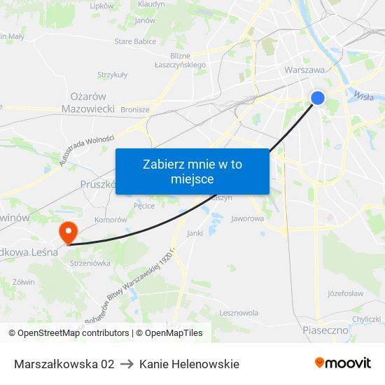 Marszałkowska 02 to Kanie Helenowskie map