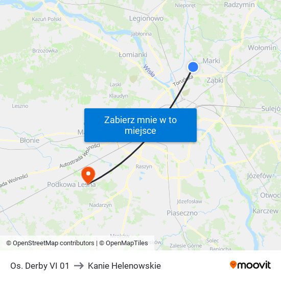 Os. Derby VI 01 to Kanie Helenowskie map