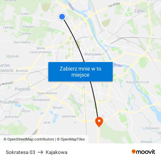 Sokratesa 03 to Kajakowa map