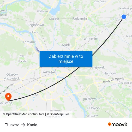 Tłuszcz to Kanie map