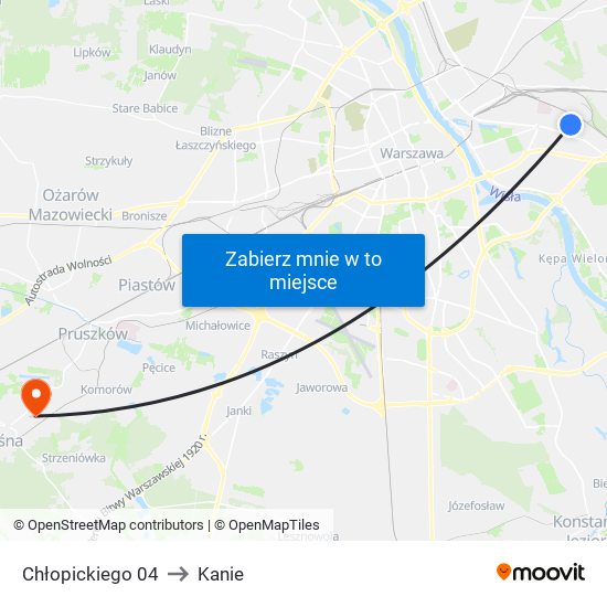 Chłopickiego 04 to Kanie map