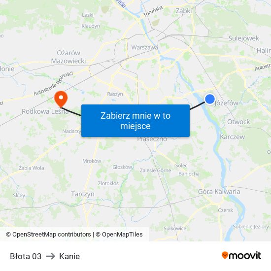 Błota 03 to Kanie map