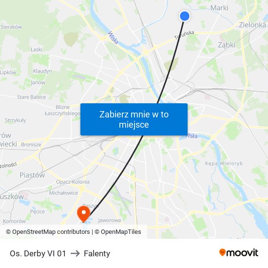 Os. Derby VI 01 to Falenty map