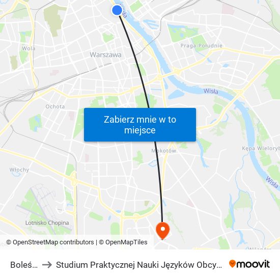 Boleść 01 to Studium Praktycznej Nauki Języków Obcych (SPNJO) SGGW map