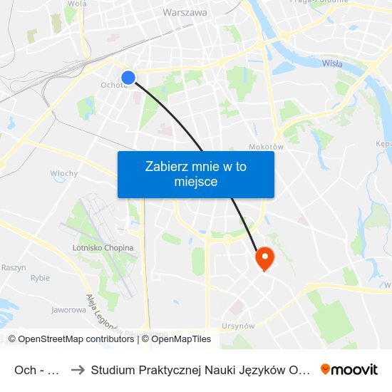 Och - Teatr 03 to Studium Praktycznej Nauki Języków Obcych (SPNJO) SGGW map