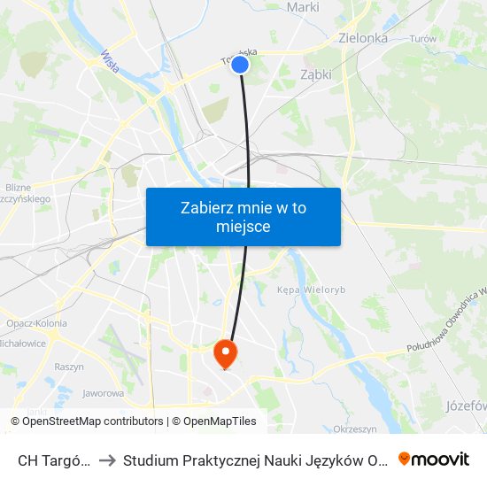 CH Targówek 05 to Studium Praktycznej Nauki Języków Obcych (SPNJO) SGGW map