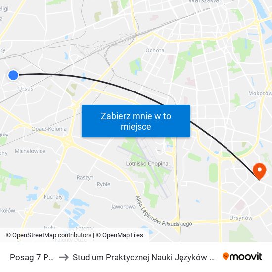 Posag 7 Panien 01 to Studium Praktycznej Nauki Języków Obcych (SPNJO) SGGW map