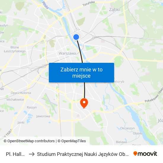 Pl. Hallera 01 to Studium Praktycznej Nauki Języków Obcych (SPNJO) SGGW map