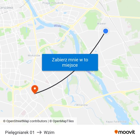 Pielęgniarek 01 to Wzim map