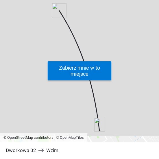 Dworkowa 02 to Wzim map