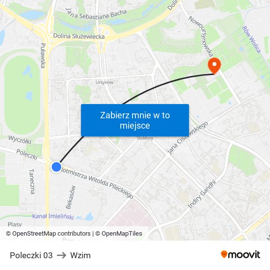 Poleczki 03 to Wzim map