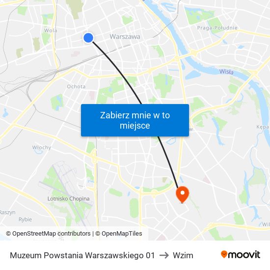 Muzeum Powstania Warszawskiego 01 to Wzim map
