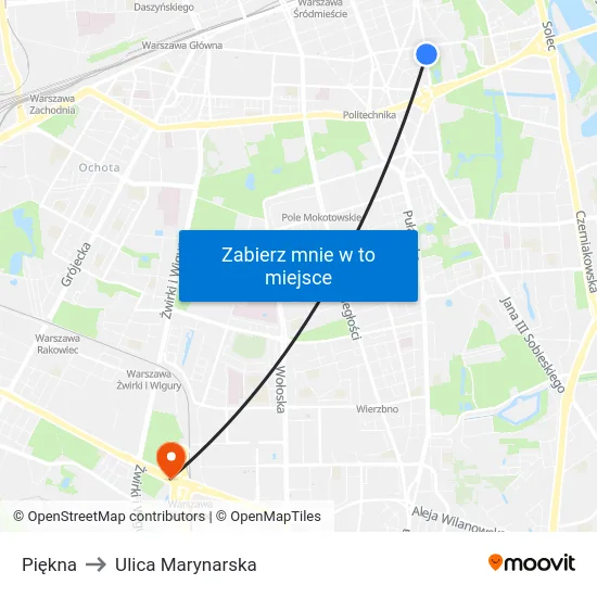 Piękna to Ulica Marynarska map