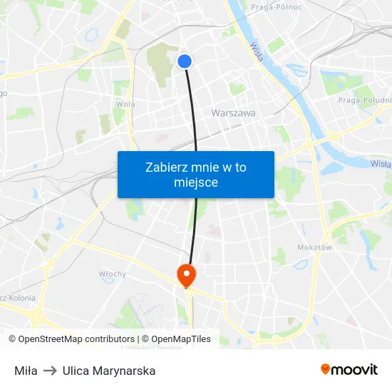 Miła to Ulica Marynarska map