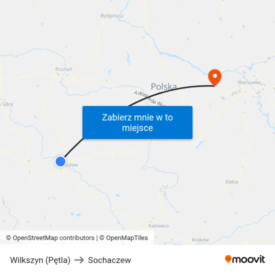 Wilkszyn (Pętla) to Sochaczew map
