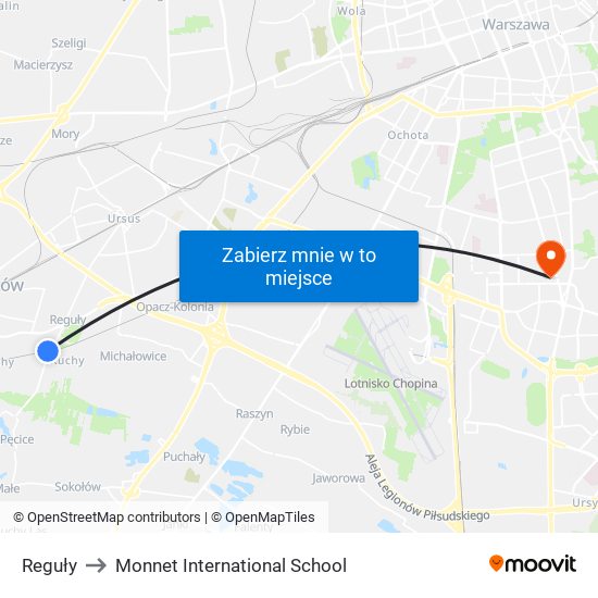 Reguły to Monnet International School map