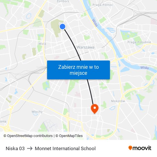 Niska 03 to Monnet International School map