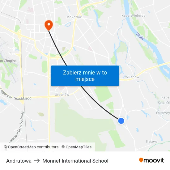 Andrutowa to Monnet International School map