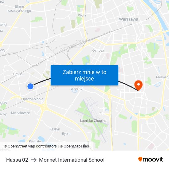 Hassa 02 to Monnet International School map