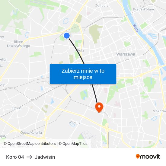 Koło 04 to Jadwisin map