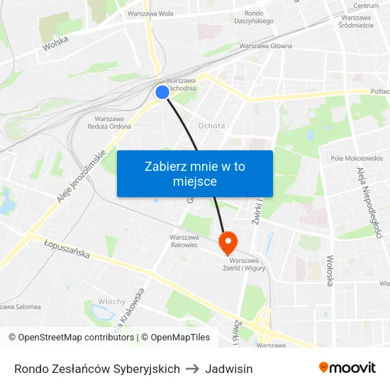 Rondo Zesłańców Syberyjskich to Jadwisin map