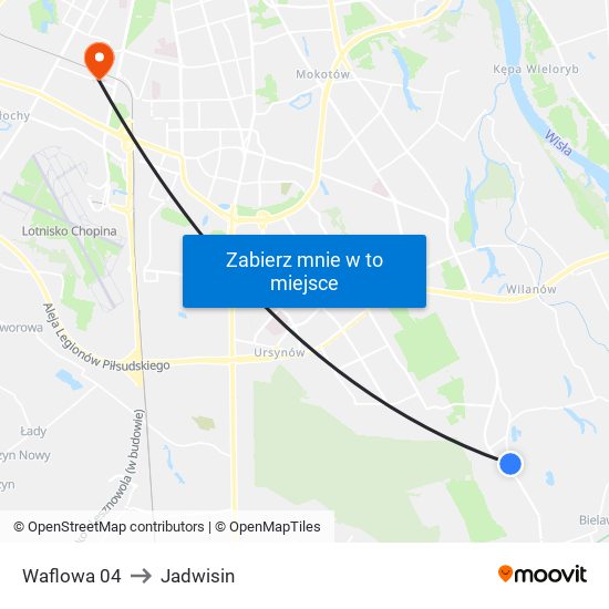 Waflowa 04 to Jadwisin map