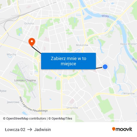 Łowcza 02 to Jadwisin map