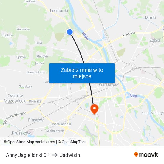 Anny Jagiellonki 01 to Jadwisin map