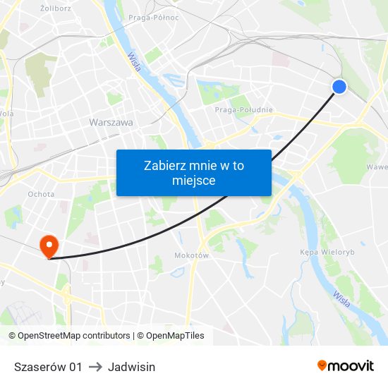 Szaserów 01 to Jadwisin map