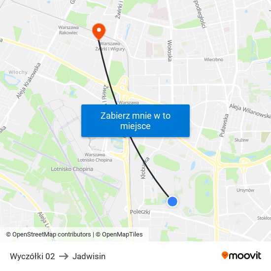 Wyczółki 02 to Jadwisin map