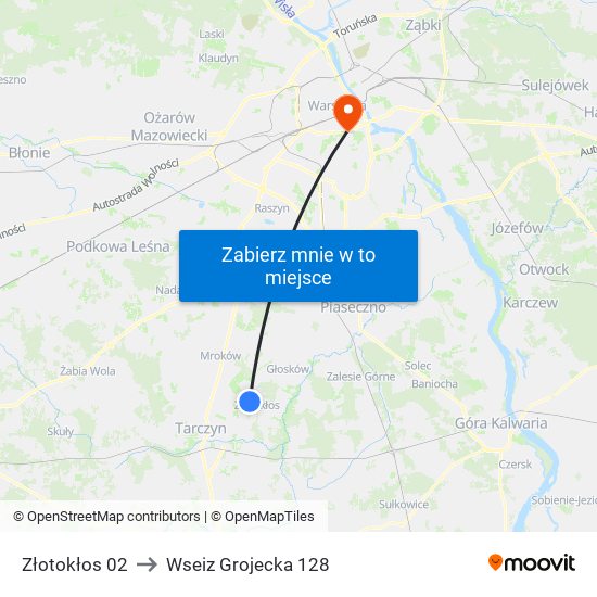 Złotokłos 02 to Wseiz Grojecka 128 map