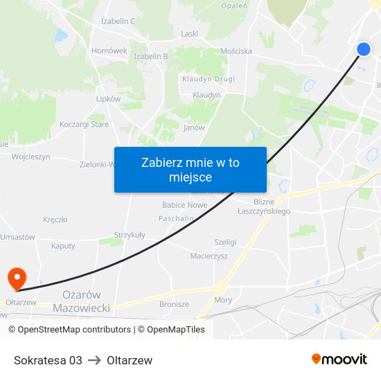 Sokratesa 03 to Oltarzew map