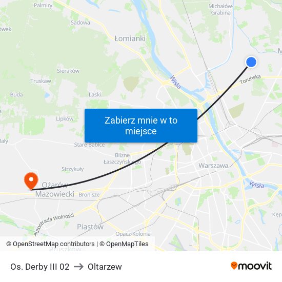 Os. Derby III 02 to Oltarzew map