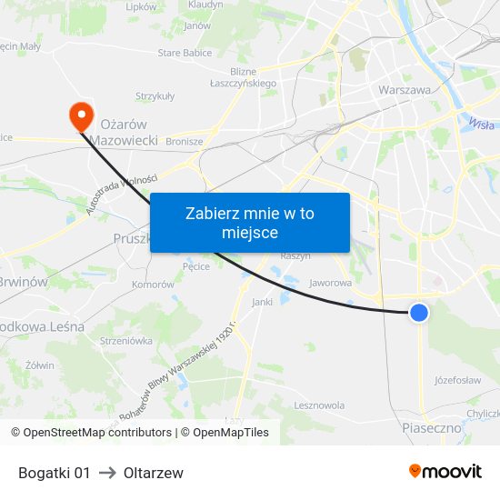 Bogatki 01 to Oltarzew map