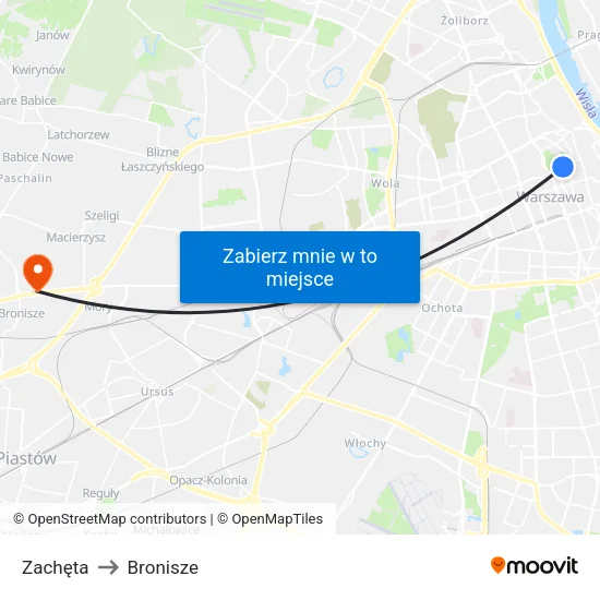 Zachęta to Bronisze map