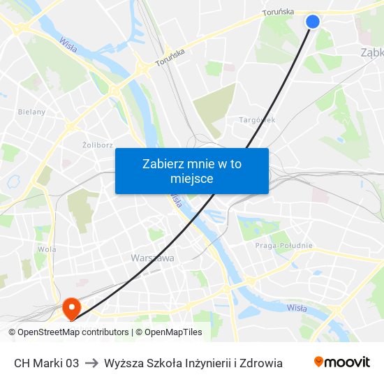 CH Marki 03 to Wyższa Szkoła Inżynierii i Zdrowia map