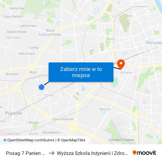 Posag 7 Panien 01 to Wyższa Szkoła Inżynierii i Zdrowia map